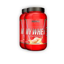 Kit 2 My Whey Protein Integral Medica Shake de Baunilha 900g Kit 2 My Whey Protein Integral Medica Shake de Baunilha 900g