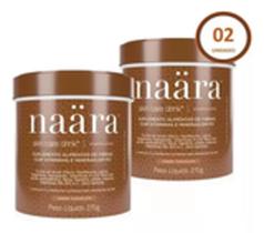 Kit 2 *Naära* Colágeno *Naära* Sabor Chocolate Em Pote De 270g