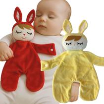 Kit 2 Naninha Metoo Paninho para Bebê Prendedor de Chupeta Pelúcia Infantil Kit 2 Naninha Metoo Paninho para Bebê Prendedor de Chupeta Pelúcia Infantil