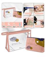 Kit 2 Necessaire Organizador Cosméticos Maquiagem Feminino