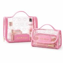 Kit 2 Necessaire Rocambole Cor Rosa E Necessaire Viagem Love Presente Dia Das Mães Kit 2 Necessaire Rocambole Cor Rosa E Necessaire Viagem Love Presente Dia Das Mães