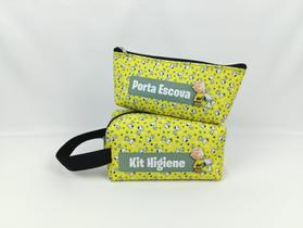 Kit 2 Necessaires kit Higiene Personalizada Snoopy Retro a Pronta Entrega