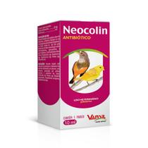 Kit 2 Neocolin Antibiótico - Pássaros e Aves 10Ml - Vansil