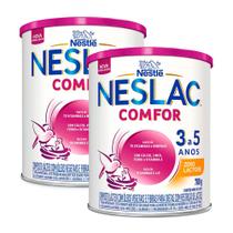 Kit 2 Neslac Comfor Composto Lácteo Zero Lactose 700g Kit 2 Neslac Comfor Composto Lácteo Zero Lactose 700g