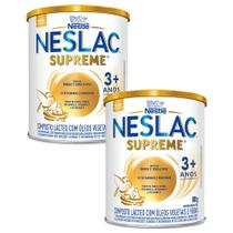 Kit 2 Neslac Supreme Composto Lácteo 800g