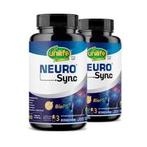 Kit 2 Neuro Sync 90 Cápsulas Unilife Kit 2 Neuro Sync 90 Cápsulas Unilife