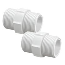 Kit 2 niple rosca 1/2 amanco