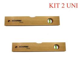 KIT 2 Nível De Madeira Momfort 10'' 25cm KIT 2 Nível De Madeira Momfort 10'' 25cm