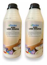 Kit 2 Nixx Lava Roupas Coco 1l - Renko Kit 2 Nixx Lava Roupas Coco 1l - Renko