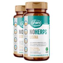 Kit 2 Noherps Lisina 1000Mg Unilife 90 Comp Laranja Acerola Kit 2 Noherps Lisina 1000Mg Unilife 90 Comp Laranja Acerola