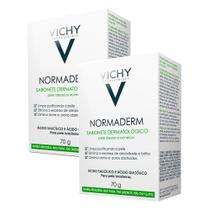 Kit 2 Normaderm Vichy Sabonete em Barra 70g