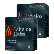 Kit 2 Nuova Cabelos e Unhas - 60 Cápsulas - Catarinense - Catarinense Pharma