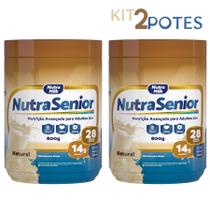 Kit 2 Nutra Senior 50+ Suplemento Alimentar Completo rico em Vitaminas e Minerais - pote 800g cada