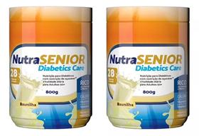 Kit 2 Nutra Senior Diabetics Care 800g-28 Vitaminas E minerais