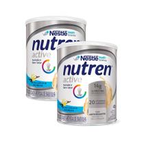 Kit 2 Nutren Active Baunilha Complemento Alimentar 400g Kit 2 Nutren Active Baunilha Complemento Alimentar 400g