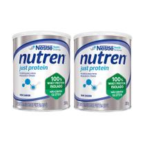 Kit 2 Nutren Just Protein Sem Sabor Suplemento Alimentar 280g