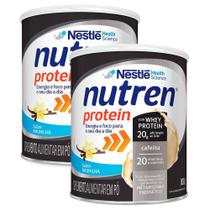 Kit 2 Nutren Protein Baunilha 800g