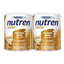 Kit 2 Nutren Senior Complemento Alimentar Baunilha 740g Kit 2 Nutren Senior Complemento Alimentar Baunilha 740g