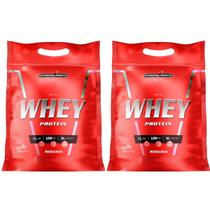 Kit 2 Nutri Whey Integralmédica Refil 900g Morango