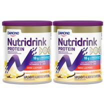 Kit 2 Nutridrink Protein Baunilha Zero Lactose 350g