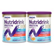 Kit 2 Nutridrink Protein Sem Sabor Zero Lactose 700g