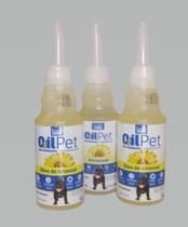 Kit 2 O3ilPet - Óleo Ozonizado de Girassol Dermoprotetor com Vitaminas e Ômega