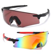 Kit 2 Óculos Ciclismo Corrida Estilo Radical MTB Vôlei Beach Tennis Bicicross BMX Proteção UV 400 Kit 2 Óculos Ciclismo Corrida Estilo Radical MTB Vôlei Beach Tennis Bicicross BMX Proteção UV 400