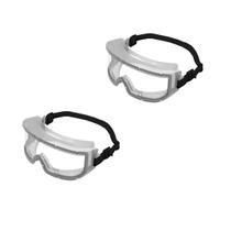 Kit 2 Óculos De Proteção Epi Ampla Visão Incolor Euro