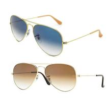 Kit 2 Óculos De Sol Aviador Clássico UV400