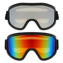 Kit 2 Óculos Esportivo Neve Jet Ski Snowboard Kitesurf UV400 Kit 2 Óculos Esportivo Neve Jet Ski Snowboard Kitesurf UV400