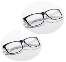 kit 2 Óculos Leitura Masculino Feminino P4 Quadrado Moderno - SHOP-1