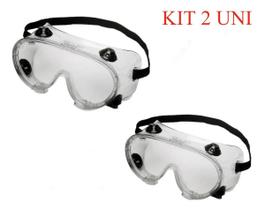KIT 2 Oculos Ra Com Valvula Pintura Formol Elástico Unidade KIT 2 Oculos Ra Com Valvula Pintura Formol Elástico Unidade