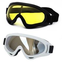 Kit 2 Óculos Snowboard Kitesurf Esqui Visão Noturna Uv400