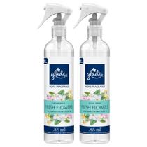 Kit 2 Odorizador Ambiente Fresh Flowers Glade Home Fragrance Frasco 265ml cada Kit 2 Odorizador Ambiente Fresh Flowers Glade Home Fragrance Frasco 265ml cada