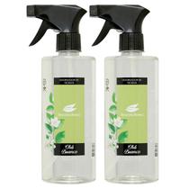 Kit 2 Odorizador de Tecidos e Ambientes Chá Branco 500ml Kit 2 Odorizador de Tecidos e Ambientes Chá Branco 500ml