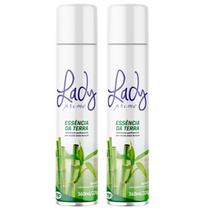 Kit 2 Odorizador Lady Prime Essência Terra 360Ml - My Place