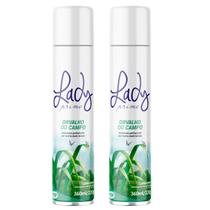 Kit 2 Odorizador Lady Prime Orvalho Do Campo 360Ml - My Place Kit 2 Odorizador Lady Prime Orvalho Do Campo 360Ml - My Place