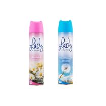 Kit 2 Odorizador Lady Prime Talco e Toque da Primavera 360ml Cada