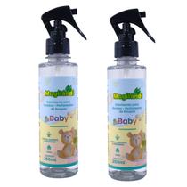 Kit 2 Odorizante Cheirinho Para Tecidos Baby Mogilândi 250ml