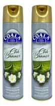 Kit 2 Odorizante De Ambiente Spray Coala Chá Branco 400ml