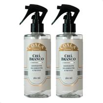 Kit 2 Odorizante de Ambientes e Tecidos Chá Branco Coala - 260ml