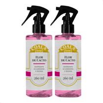 Kit 2 Odorizante de Ambientes e Tecidos Flor de Cacto 260ml - Coala Essências