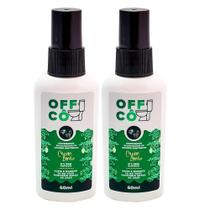 Kit 2 Offcô Neutralizador Odores Sanitário Capim Limão 60 ml