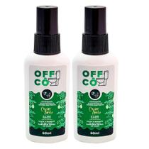 Kit 2 Offcô Neutralizador Odores Sanitário Capim Limão 60 ml