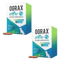 Kit 2 Ograx Artro 20 Suplemento Para Cães E Gatos Avert