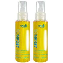 Kit 2 Óleo Argan Widi Care Argan Oil Hidratante Capilar Brilho 60ml