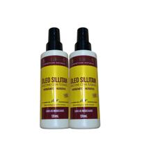 Kit 2 Óleo Capilar Sillitan Redutor de Volume 120 ML Bio Extratus