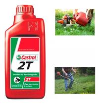 Kit 2 Óleo Castrol 2t 500ml Roçadeiras E Motosserras