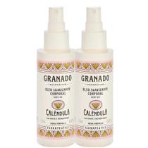 Kit 2 Óleo Corporal Calêndula Calmante e Refrescante Granado Terrapeutics 120ml