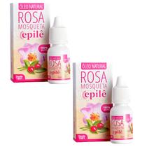 Kit 2 Óleo Corporal Rosa Mosqueta 100% Puro 10Ml - Epilê Kit 2 Óleo Corporal Rosa Mosqueta 100% Puro 10Ml - Epilê